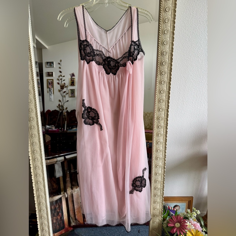 Vintage, Light Pink Negligee